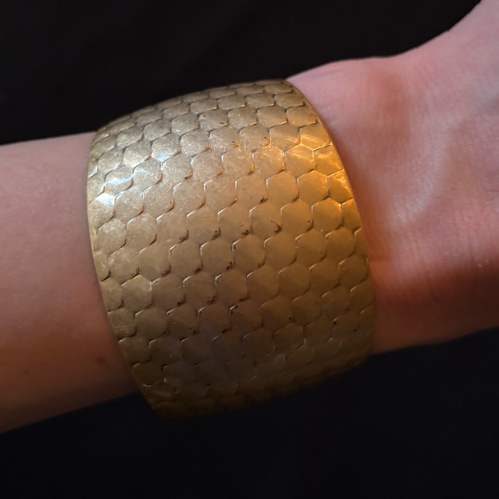 Gold Cuff Bracelet